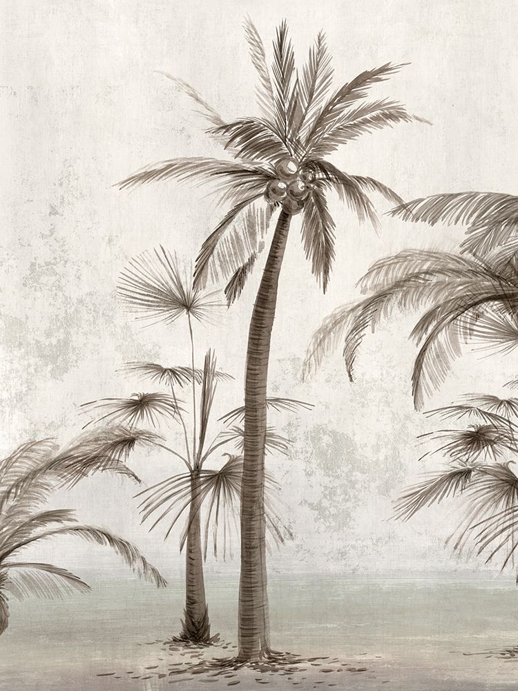 Vintage Palm Trees II