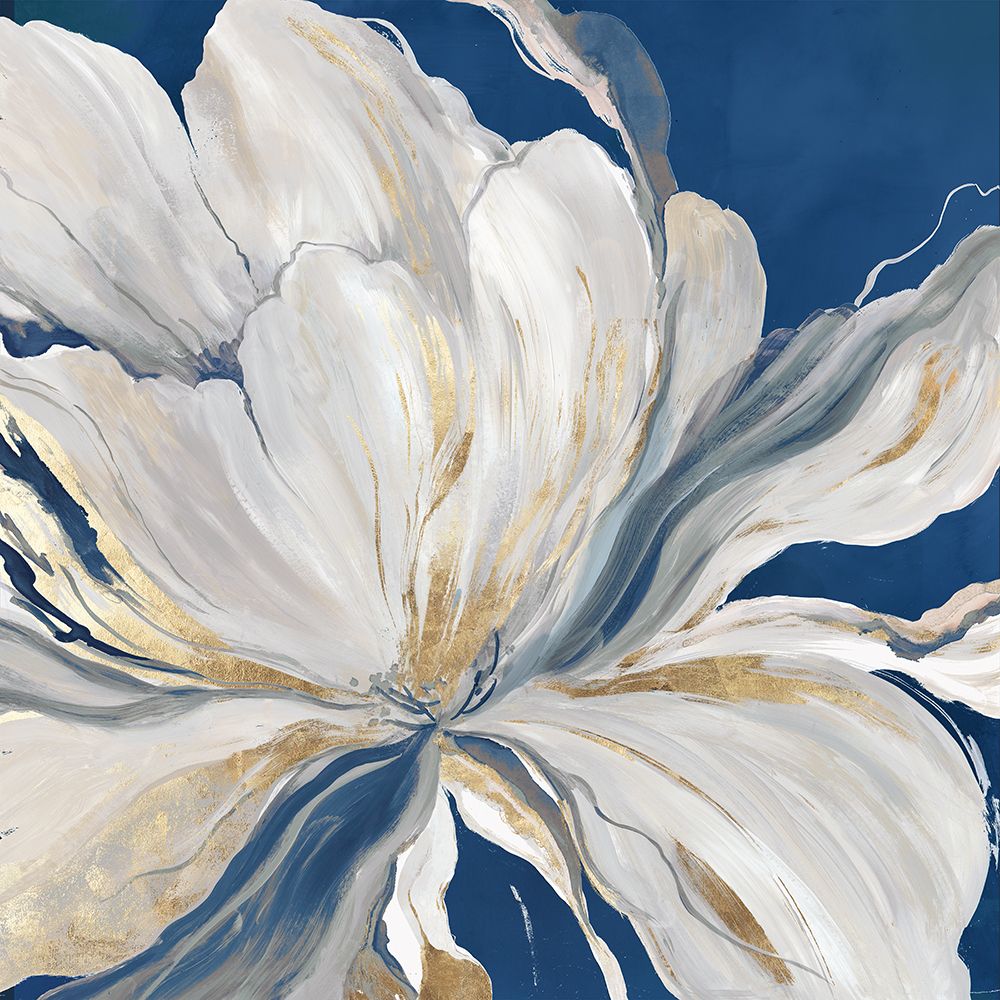 Butterfly Flower II Blue Version