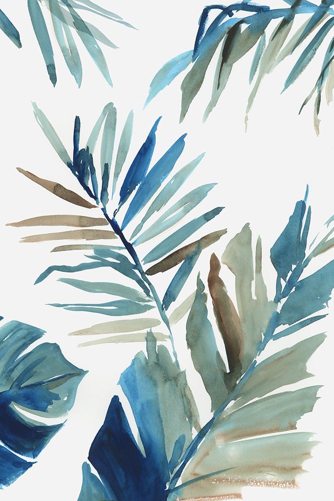 Blue Tropical Heat I
