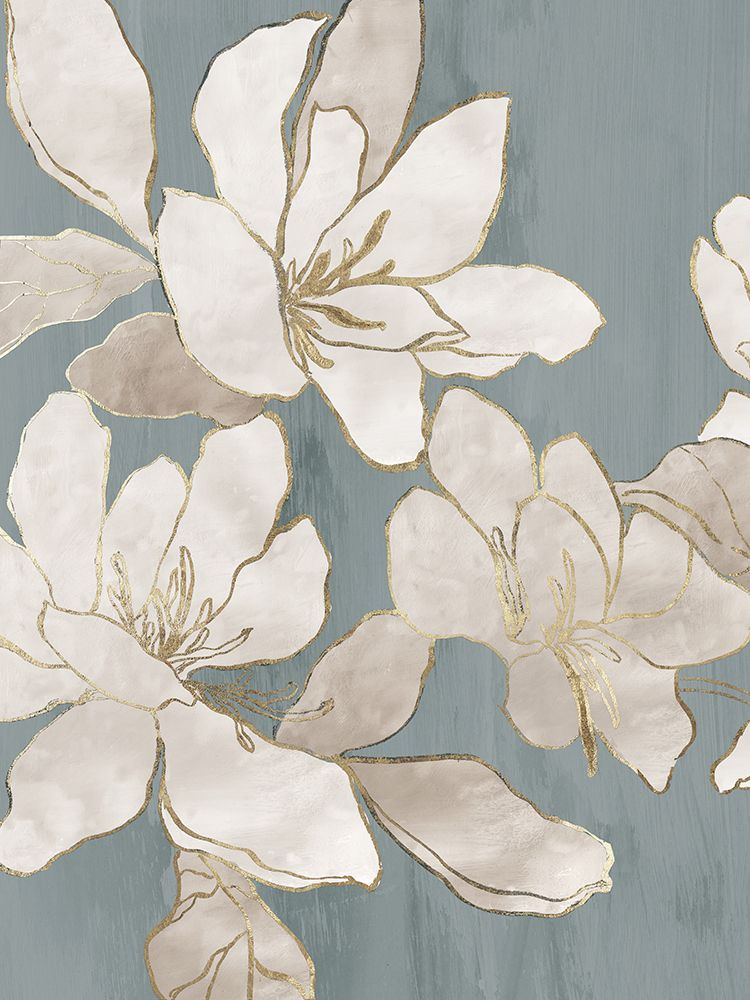 White Garden Outline II