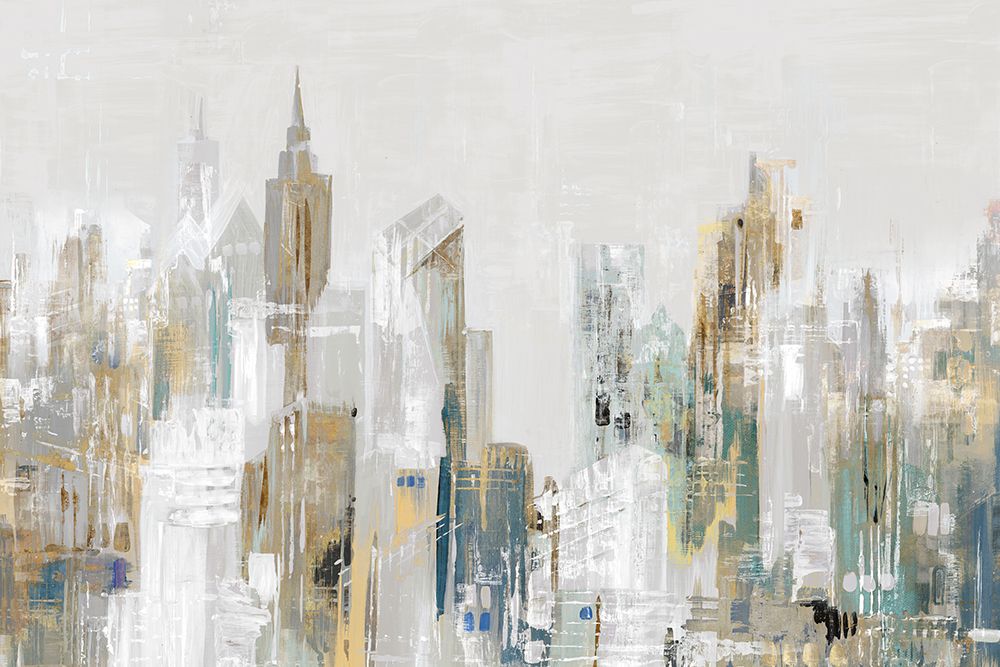 Golden Winter City I