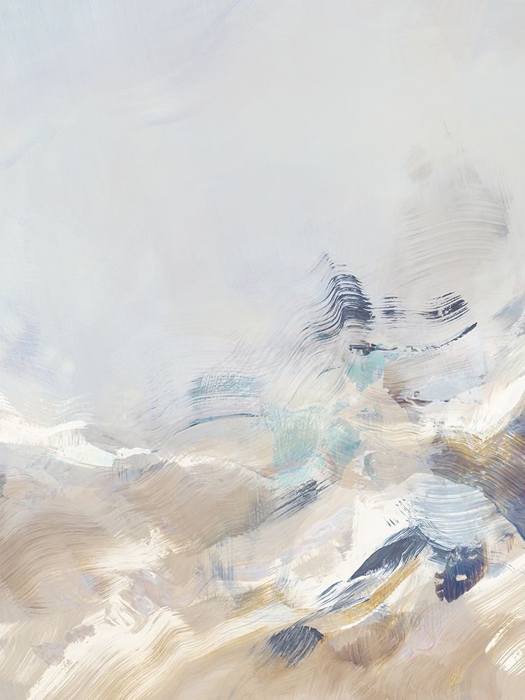 Gentle Waves in Soft Hues I