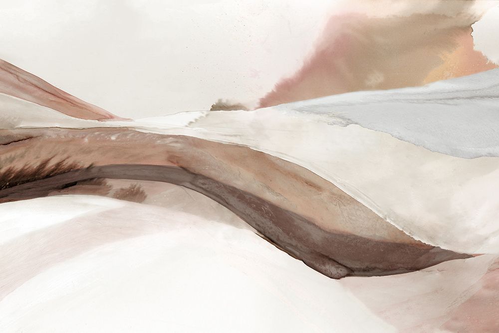 Gentle Waves of Desert Dunes