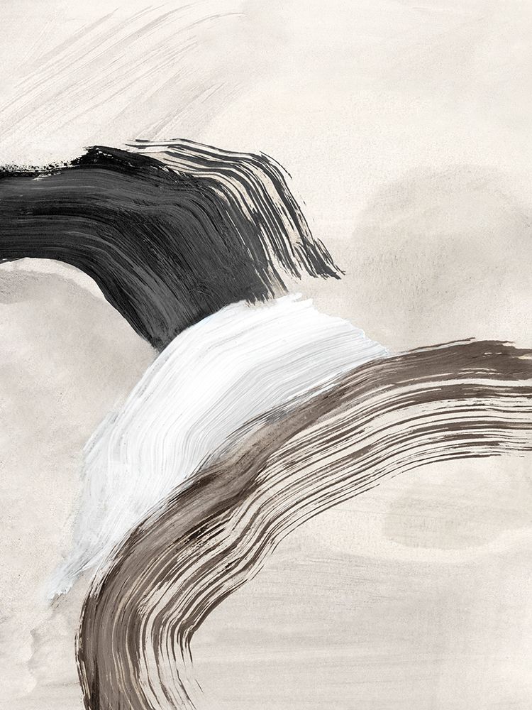 Fluid Brushstroke Harmony II