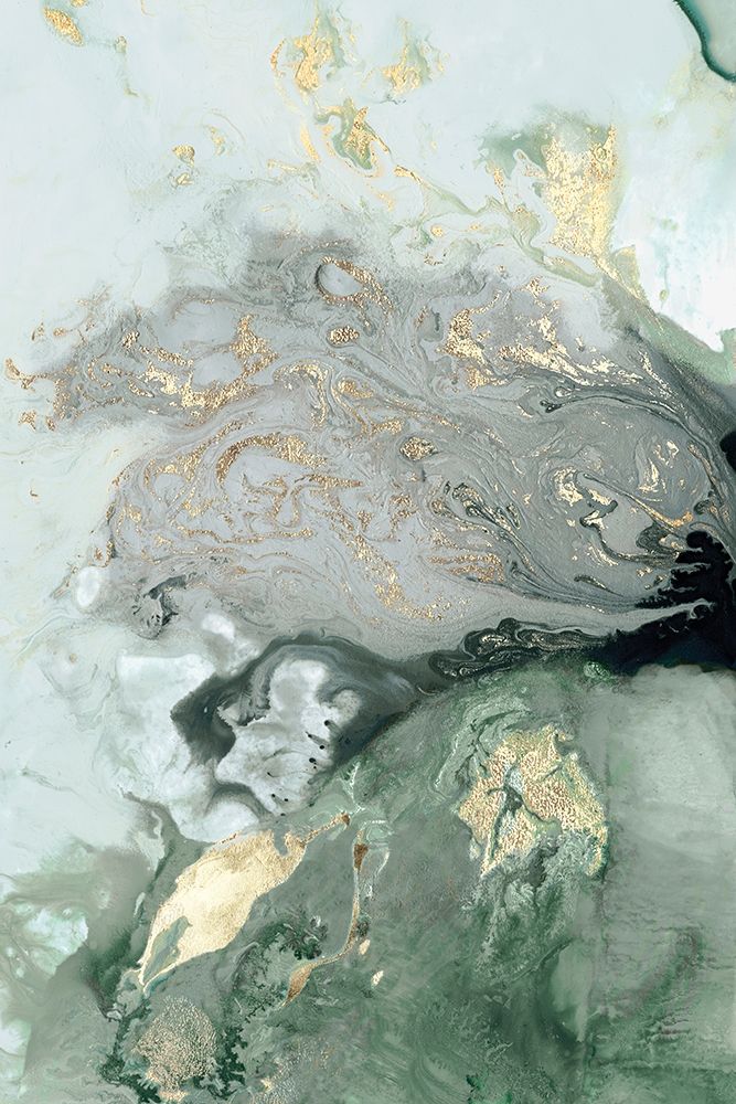 Ocean Splash I Mint Version