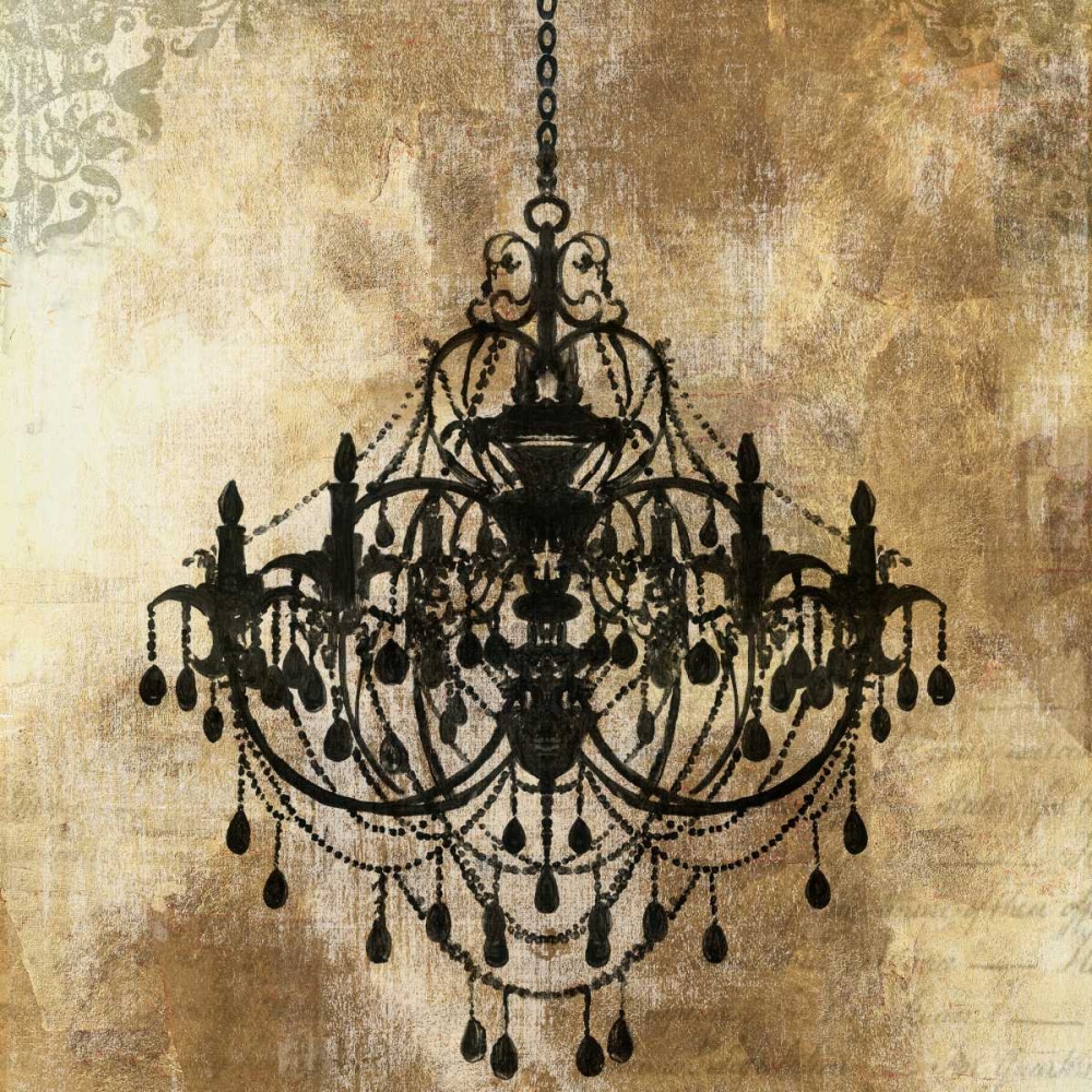 Chandelier Gold I
