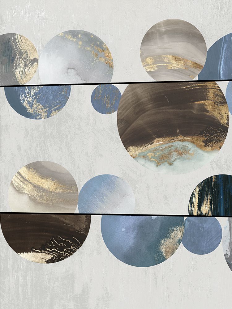 Blue Marbles I Blue Version