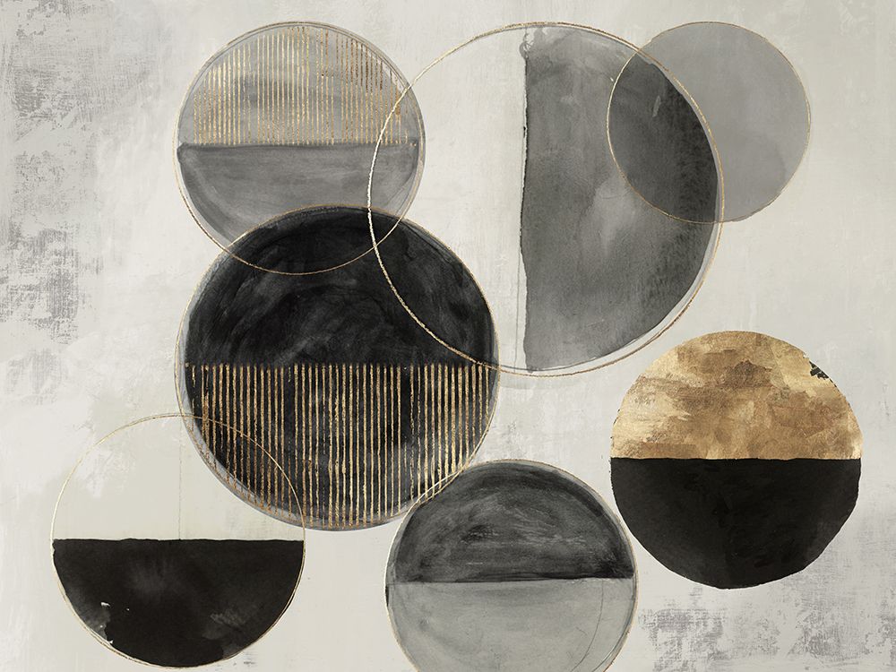 Black and Gold Rings