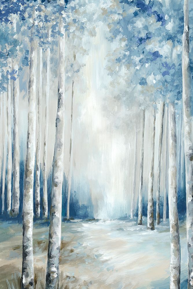 Mystic Blue Forest I