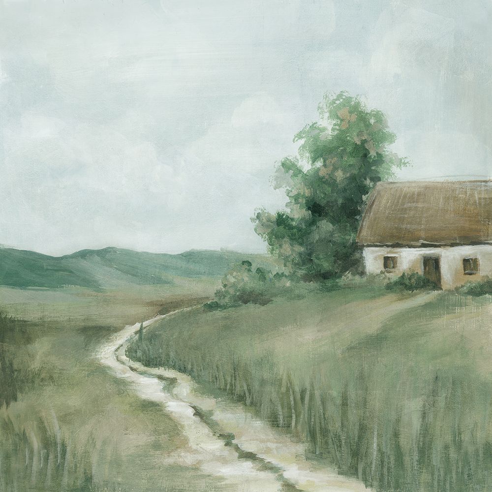 Cottage by a Winding Path