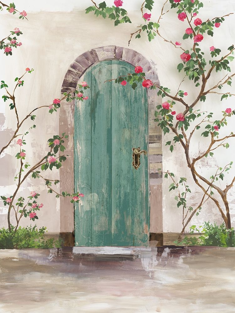 Arch Door with Roses