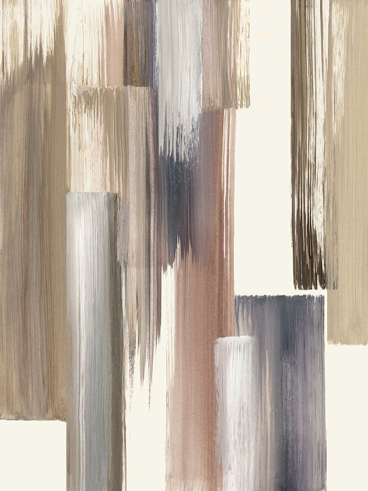 Muted Vertical Brushstroke Patterns