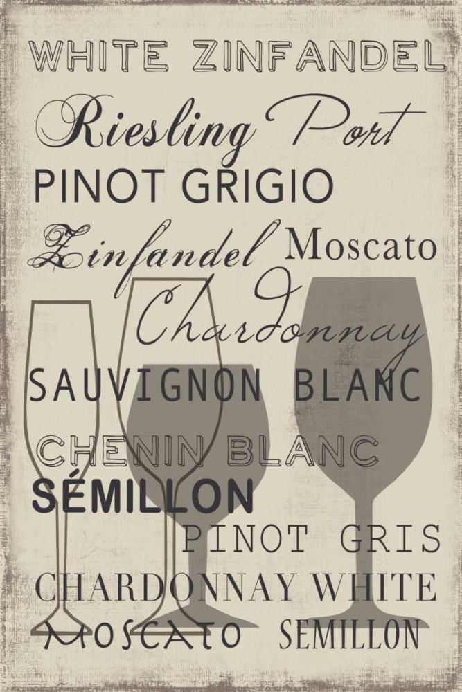 White Wine Collection - Mini