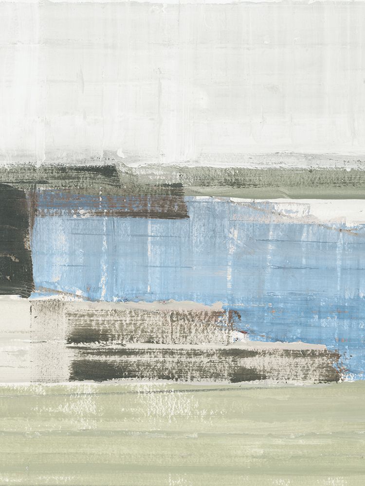 Green Stripe Landscape II