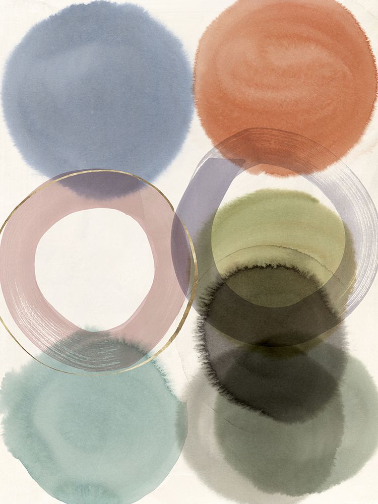 Soft Circles in Gentle Overlap