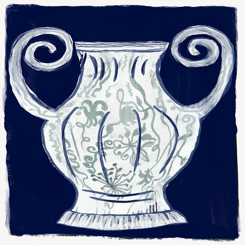 Le pot Bleu et Blanc