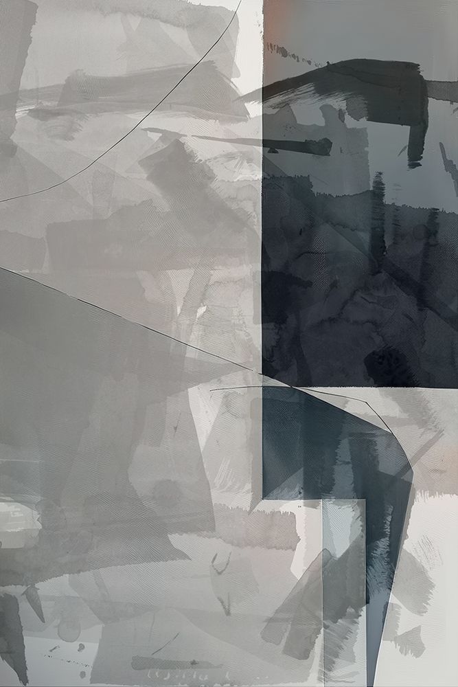 Abstract Monochrome Wash II