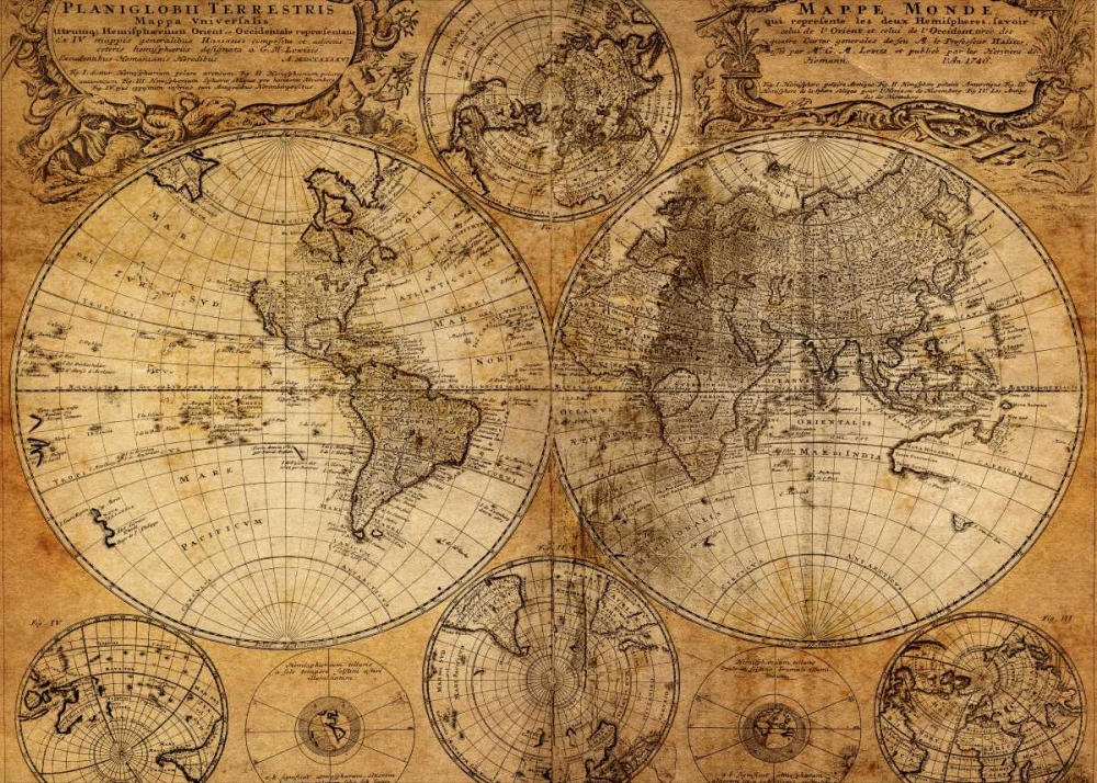 Vintage Map
