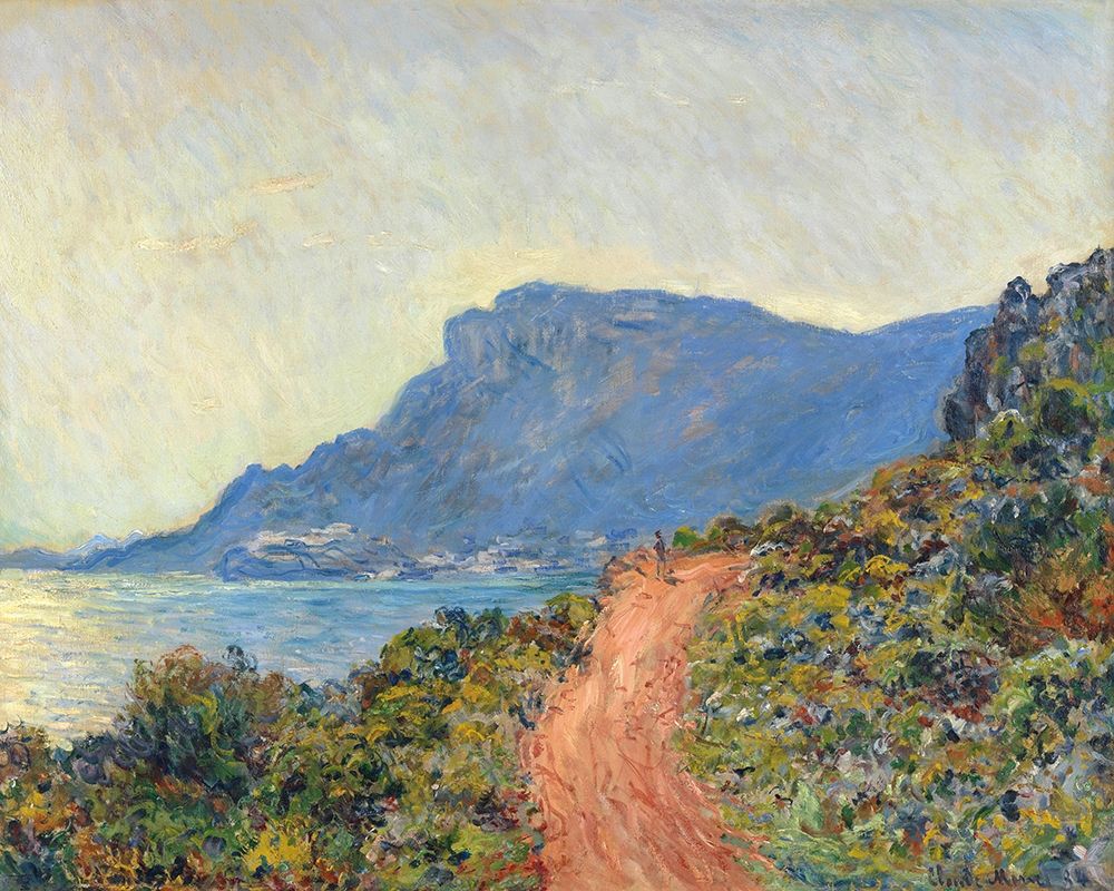 La Corniche near Monaco, 1884