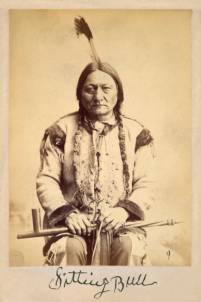 Sitting Bull - Lakota Sioux Tribe Chief-1884