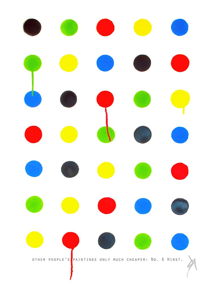 Other Peoples Paintings Only Much Cheaper: No. 6 Hirst.