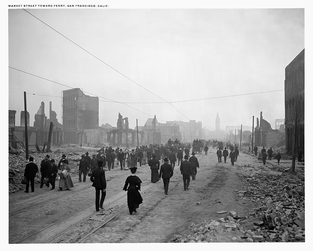 Market Street Post Earthquake