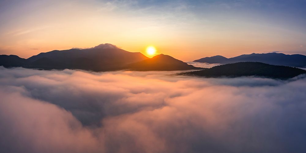Sunrise Above the Clouds, Whiteface Mountain