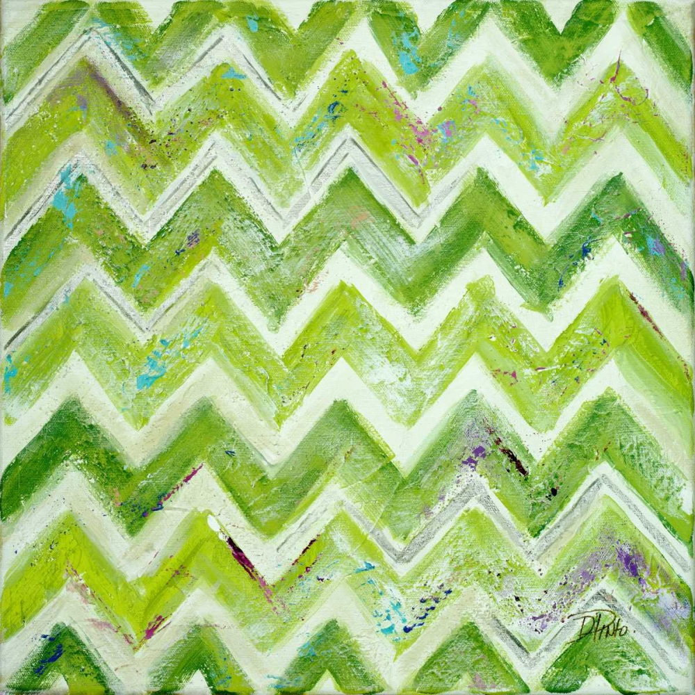 Green Zig Zag