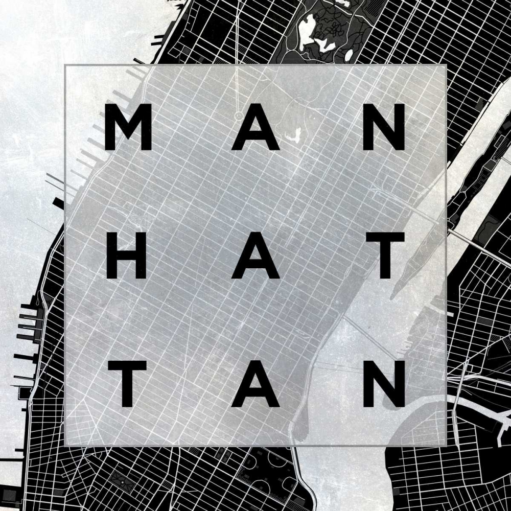 Manhattan Square BW