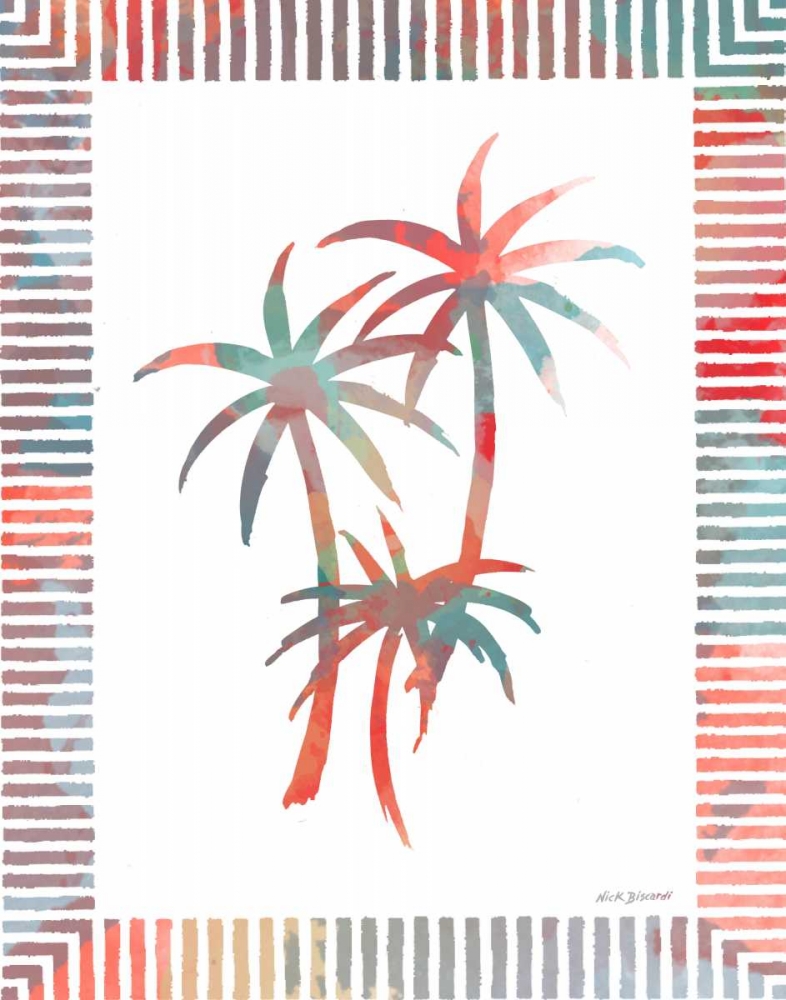 Watercolor Palms III