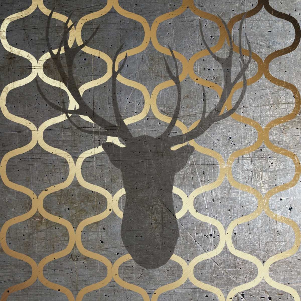 Metallic Deer Nature