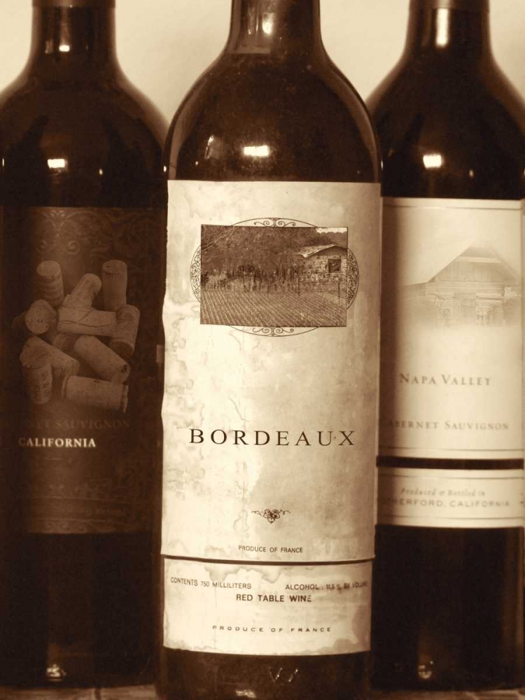 Wine Bottles I