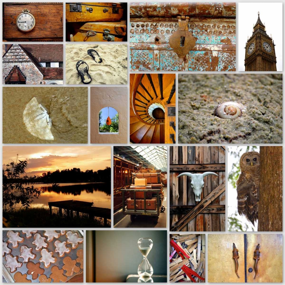 Naturally Brown Collage