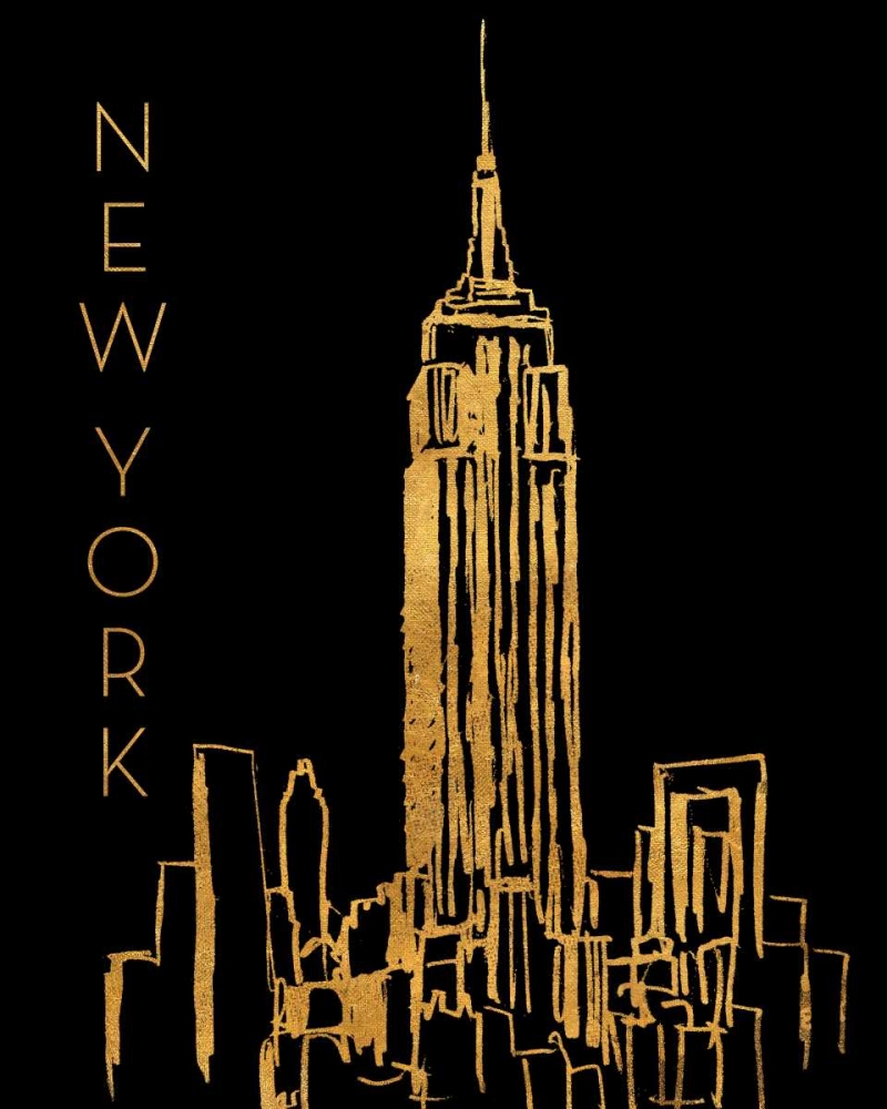 New York on Black