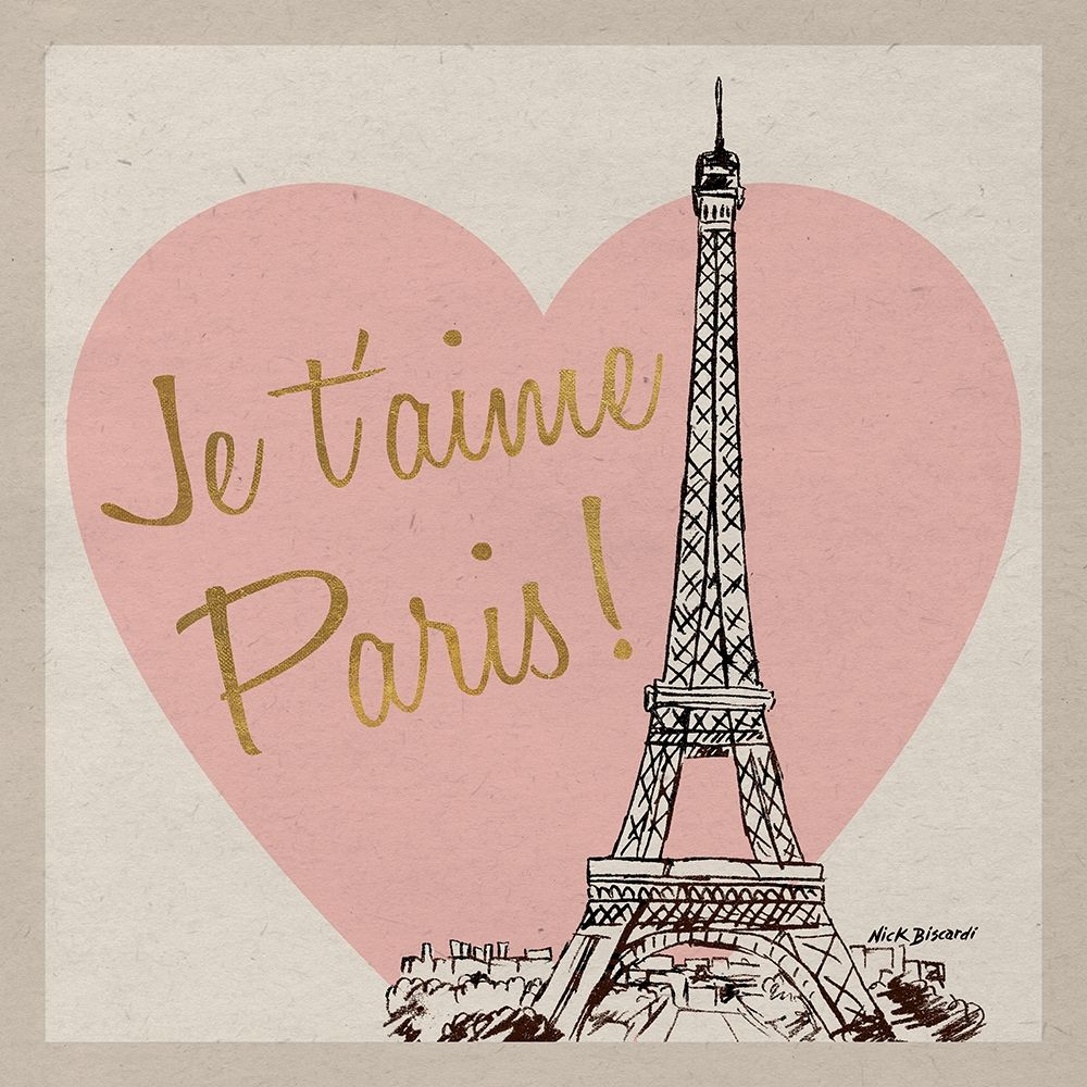 Je taime Paris!