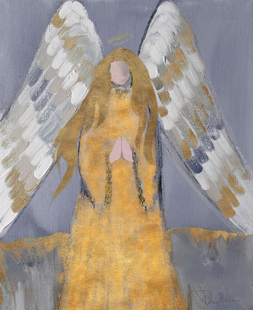 Gold and Silver Angel