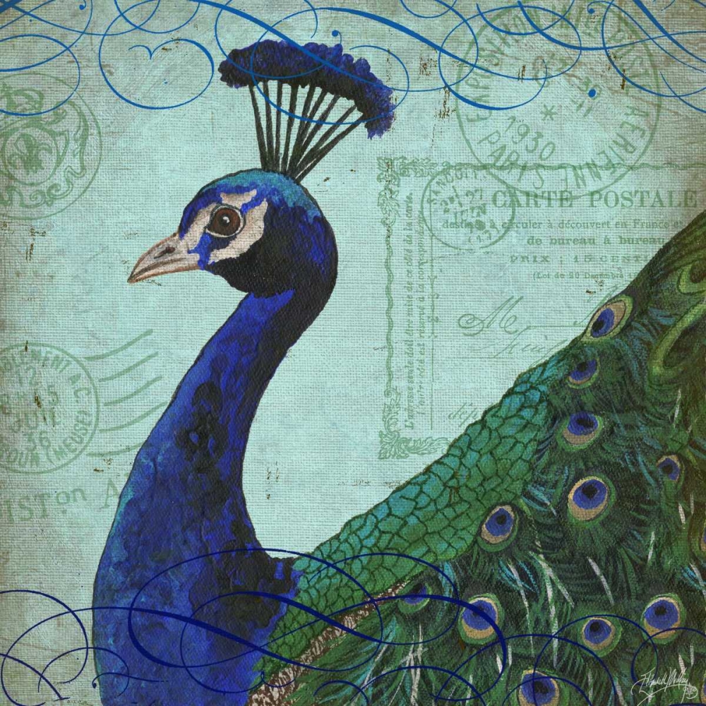 Parisian Peacock II