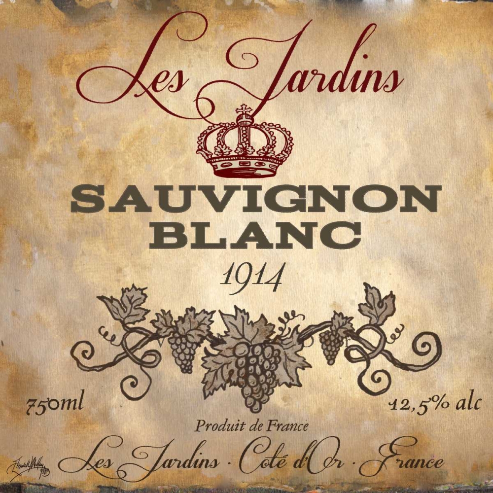 Wine Label VI