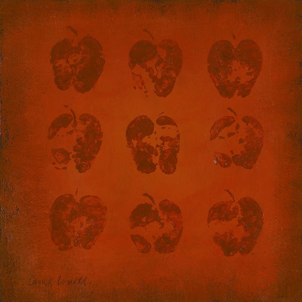 All Lined Up- Apples