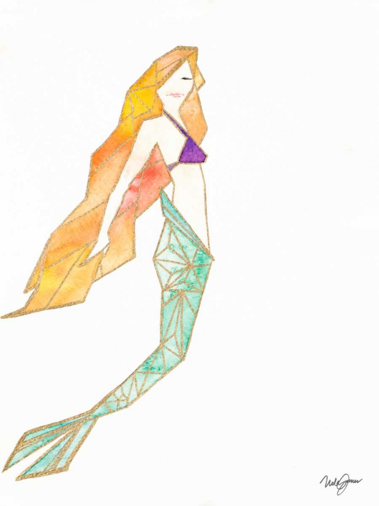 Origami Mermaid