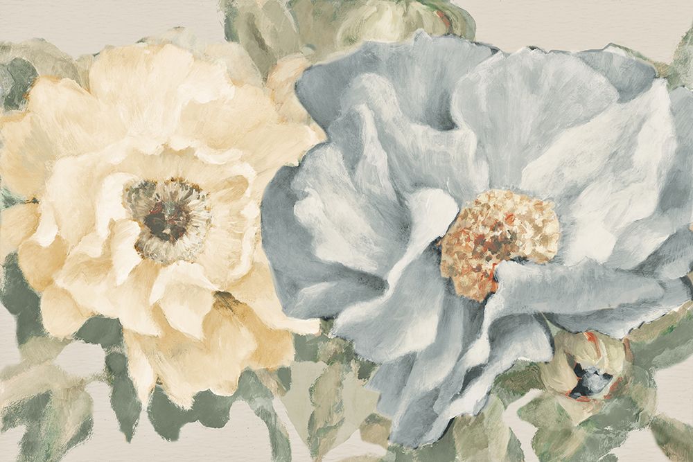 Blue Neutral Peony