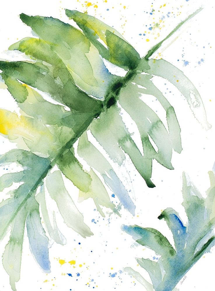 Swaying Palm Fronds I