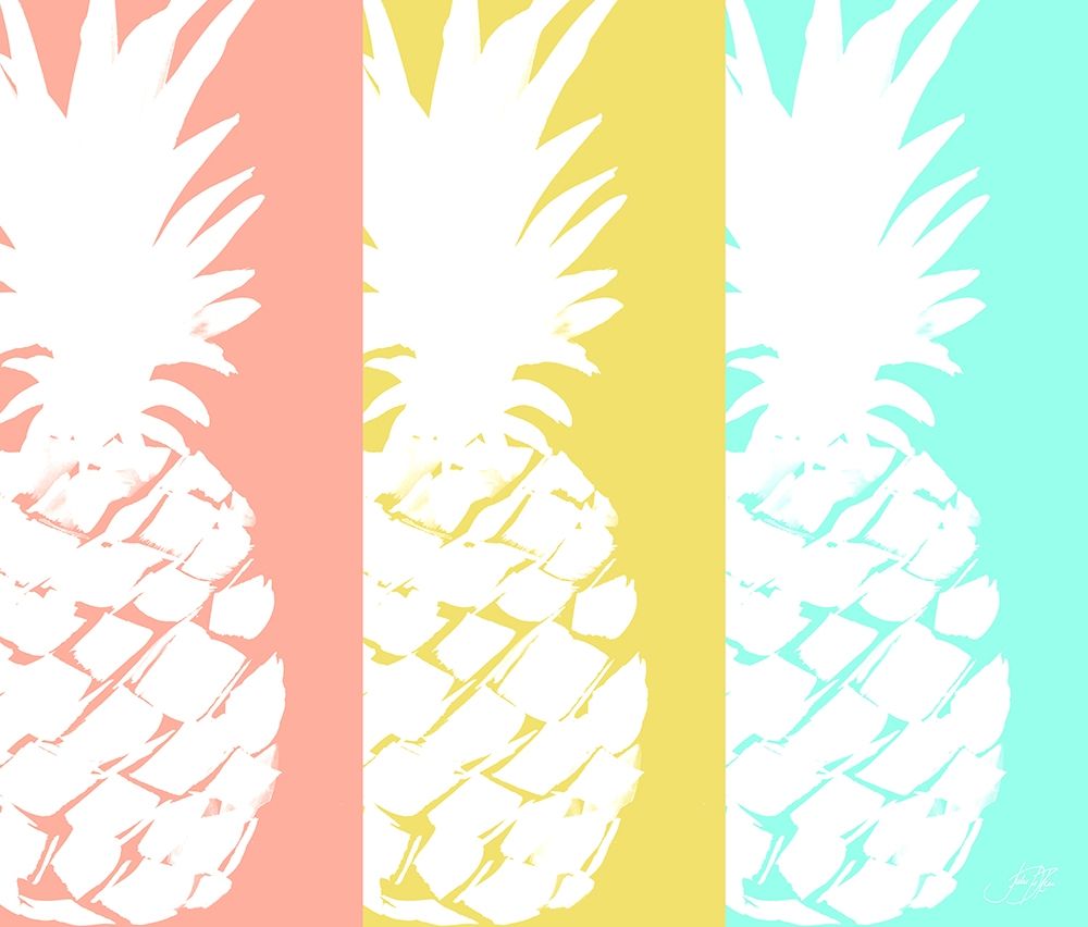 Modern Pineapple Trio