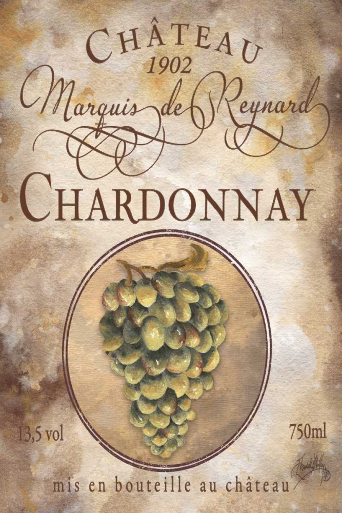Still Life Wine Label X