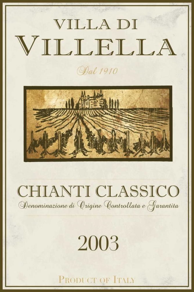 Still Life Wine Label II