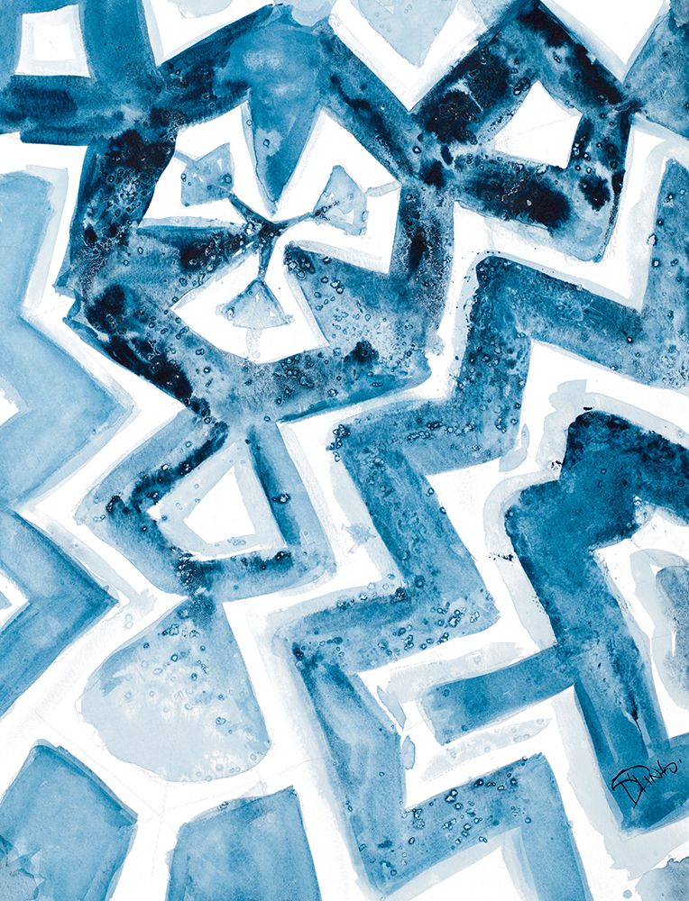 Navy Blue Pattern II
