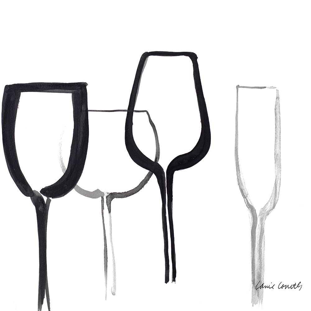 Wine Party Square I