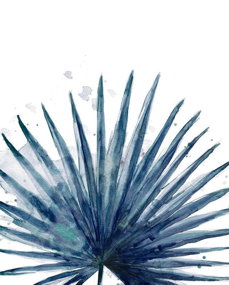Teal Palm Frond II