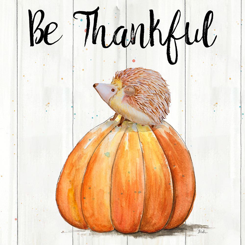 Be Thankful Harvest Hedgehog II