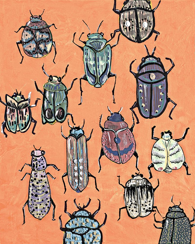 Bugs on Orange